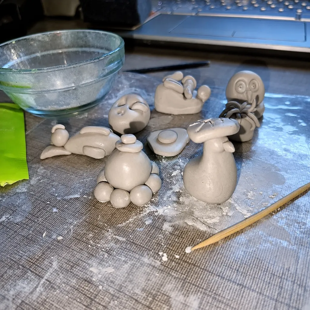 Claymigo handcrafting process
